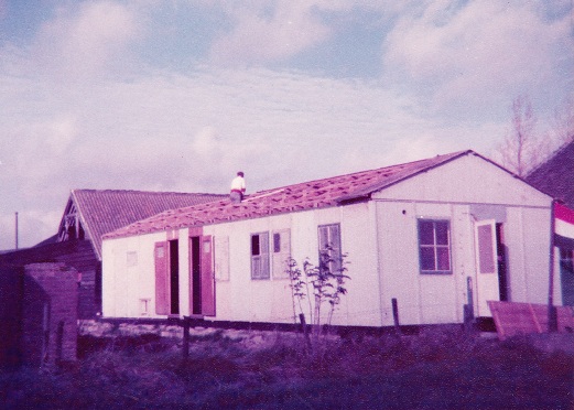 bouw clubhuis 1982
